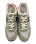 中古・古着 NEW BALANCE (ニューバランス) ローカットスニーカー グレー×グリーン サイズ:25：6000円