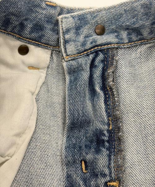 moussy（マウジー）moussy (マウジー) デニムパンツ シルバー サイズ:SIZE 1の古着・服飾アイテム