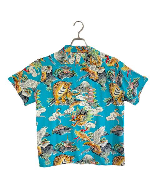 Sun Surf（サンサーフ）Sun Surf (サンサーフ) アロハシャツ ブルー サイズ:Sの古着・服飾アイテム