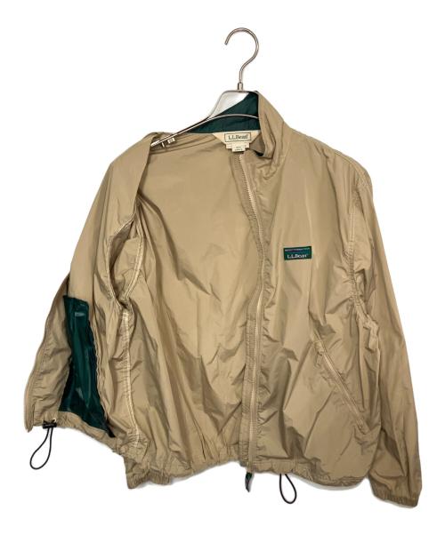 L.L.Bean（エルエルビーン）L.L.Bean (エルエルビーン) Roxbury Jacket/ロクスベリー・ジャケット/ナイロンジャケット ベージュ サイズ:SMALLの古着・服飾アイテム