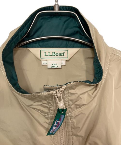 L.L.Bean（エルエルビーン）L.L.Bean (エルエルビーン) Roxbury Jacket/ロクスベリー・ジャケット/ナイロンジャケット ベージュ サイズ:SMALLの古着・服飾アイテム