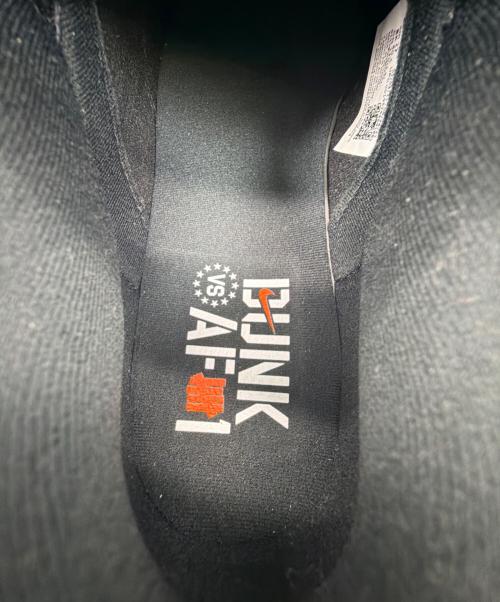 NIKE（ナイキ）NIKE (ナイキ) UNDEFEATED (アンディフィーテッド) スニーカー ブラック サイズ:SIZE 27cmの古着・服飾アイテム