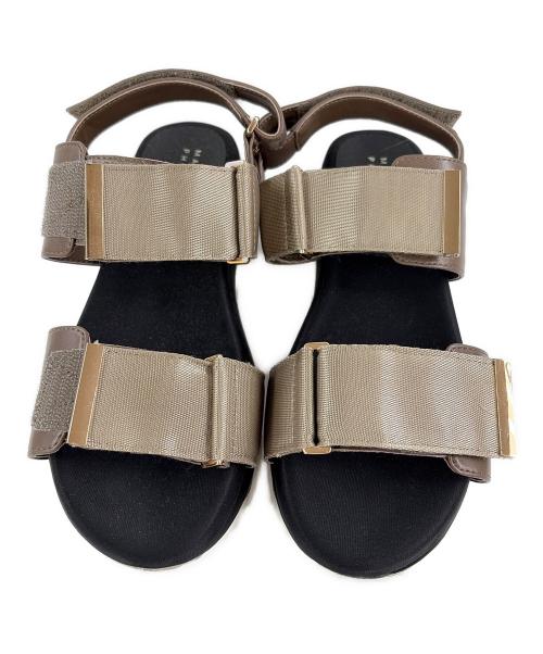 MACKINTOSH PHILOSOPHY（マッキントッシュ フィロソフィー）MACKINTOSH PHILOSOPHY (マッキントッシュ フィロソフィー) スポーツサンダル ブラウン サイズ:SIZE Sの古着・服飾アイテム