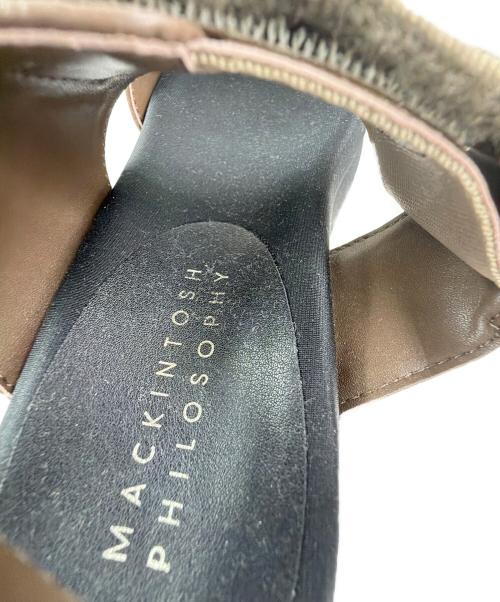 MACKINTOSH PHILOSOPHY（マッキントッシュ フィロソフィー）MACKINTOSH PHILOSOPHY (マッキントッシュ フィロソフィー) スポーツサンダル ブラウン サイズ:SIZE Sの古着・服飾アイテム
