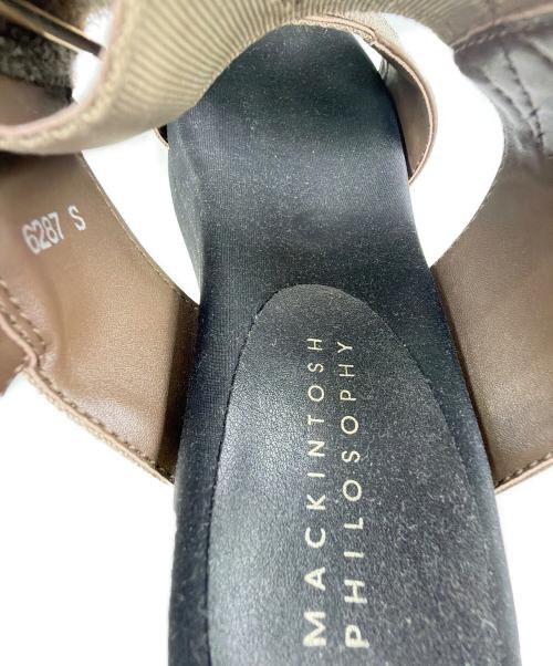 MACKINTOSH PHILOSOPHY（マッキントッシュ フィロソフィー）MACKINTOSH PHILOSOPHY (マッキントッシュ フィロソフィー) スポーツサンダル ブラウン サイズ:SIZE Sの古着・服飾アイテム