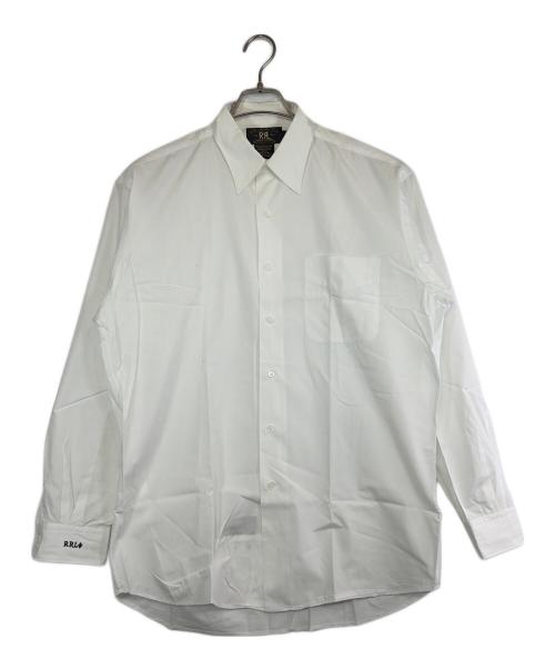 RRL（ダブルアールエル）RRL (ダブルアールエル) ドレスシャツ ホワイト サイズ:SIZE Mの古着・服飾アイテム