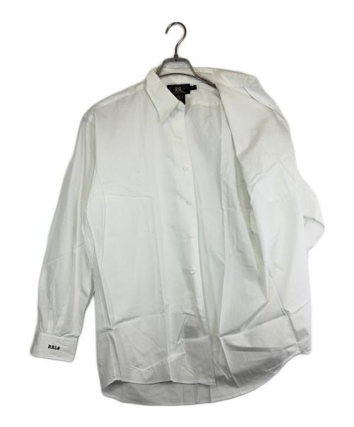 RRL（ダブルアールエル）RRL (ダブルアールエル) ドレスシャツ ホワイト サイズ:SIZE Mの古着・服飾アイテム
