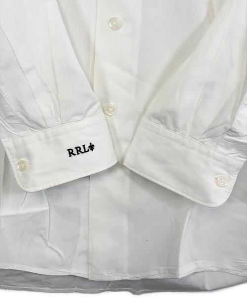 RRL（ダブルアールエル）RRL (ダブルアールエル) ドレスシャツ ホワイト サイズ:SIZE Mの古着・服飾アイテム