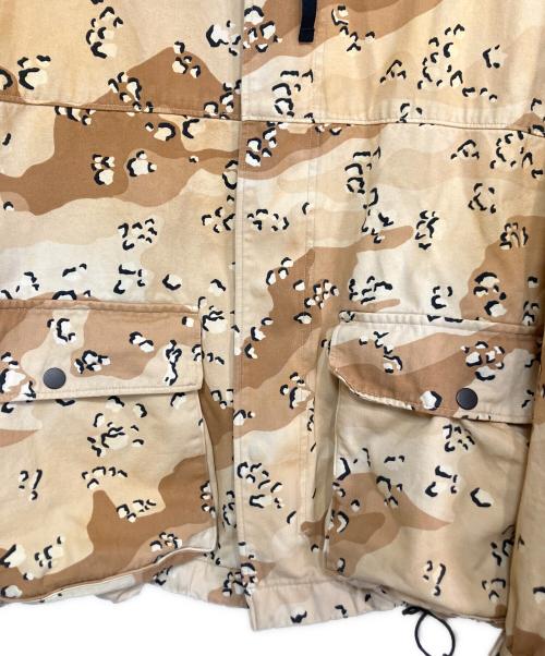 ANCELLM（アンセルム）ANCELLM (アンセルム) CAMO ZIP UP HOODIE/カモ ジップアップ フーディー ベージュ サイズ:2の古着・服飾アイテム
