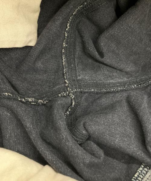 jieda（ジエダ）Jieda (ジエダ) SWITCHING OVER DENIM PANTS/「スイッチング オーバー デニムパンツ/ジーンズ ブラック サイズ:2の古着・服飾アイテム
