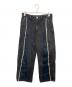 Jieda（ジエダ）の古着「SWITCHING OVER DENIM PANTS/「スイッチング オーバー デニムパンツ/ジーンズ」｜ブラック
