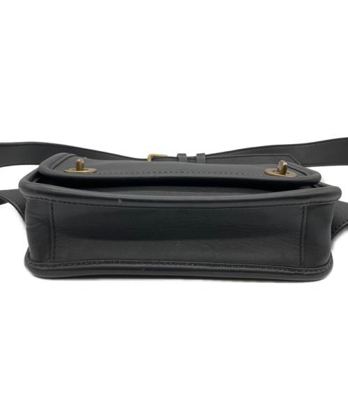 COACH（コーチ）COACH (コーチ) レガシー ターンロック レザー ボディバッグ ブラックの古着・服飾アイテム