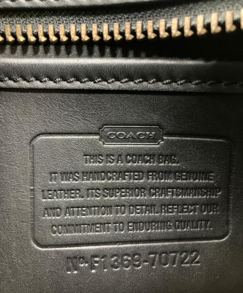 COACH（コーチ）COACH (コーチ) レガシー ターンロック レザー ボディバッグ ブラックの古着・服飾アイテム