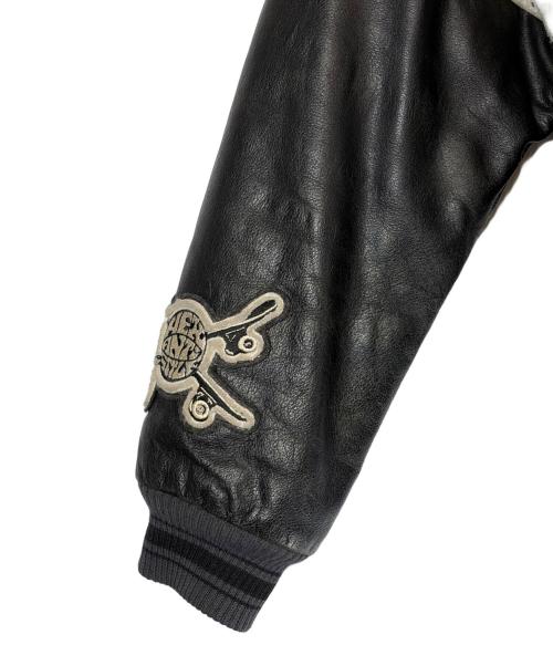 HEX ANTI STYLE（ヘックスアンチスタイル）HEX ANTI STYLE (ヘックスアンチスタイル) スタジャン ブラック サイズ:SIZE Lの古着・服飾アイテム