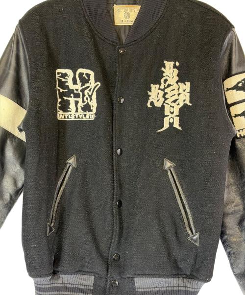 HEX ANTI STYLE（ヘックスアンチスタイル）HEX ANTI STYLE (ヘックスアンチスタイル) スタジャン ブラック サイズ:SIZE Lの古着・服飾アイテム