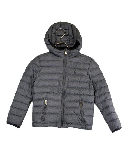 POLO RALPH LAUREN（ポロ・ラルフローレン）POLO RALPH LAUREN (ポロ・ラルフローレン) ダウンジャケット グレー サイズ:SIZE 7（120～130）の古着・服飾アイテム