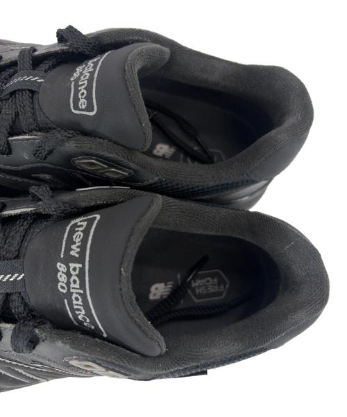 NEW BALANCE（ニューバランス）NEW BALANCE (ニューバランス) スニーカー ブラック サイズ:SIZE 25.5cmの古着・服飾アイテム