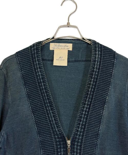 REMI RELIEF（レミレリーフ）REMI RELIEF (レミレリーフ) ジップカーディガン インディゴ サイズ:SIZE Mの古着・服飾アイテム