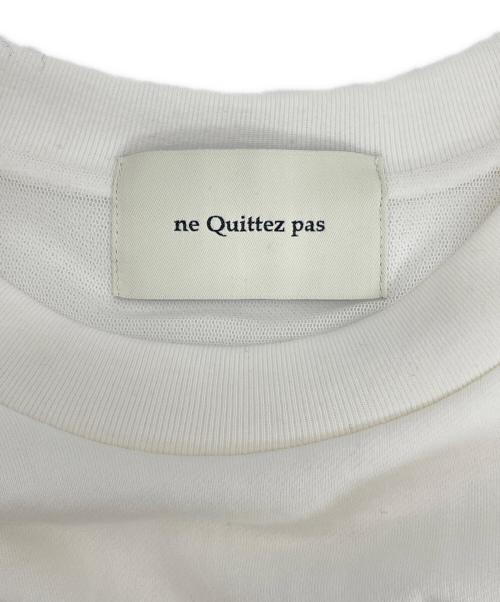 ne quittez pas（ヌキテパ）ne quittez pas (ヌキテパ) スウェット ホワイト サイズ:SIZE Freeの古着・服飾アイテム
