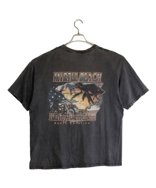 HARLEY-DAVIDSON（ハーレーダビッドソン）HARLEY-DAVIDSON (ハーレーダビッドソン) Tシャツ グレー サイズ:SIZE XLの古着・服飾アイテム