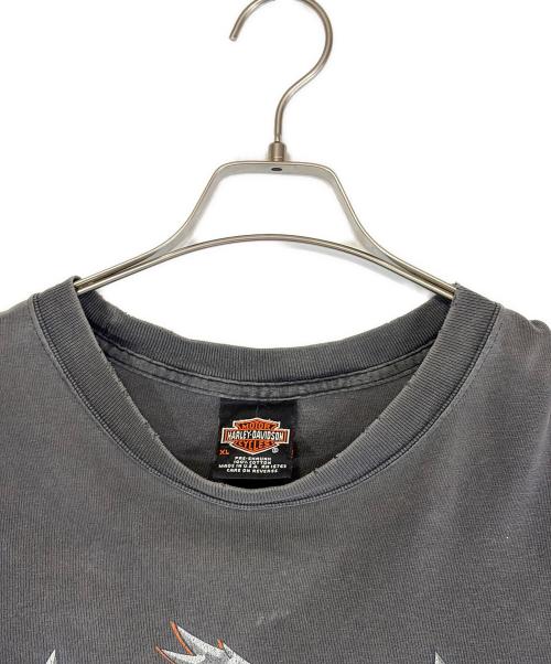 HARLEY-DAVIDSON（ハーレーダビッドソン）HARLEY-DAVIDSON (ハーレーダビッドソン) Tシャツ グレー サイズ:SIZE XLの古着・服飾アイテム