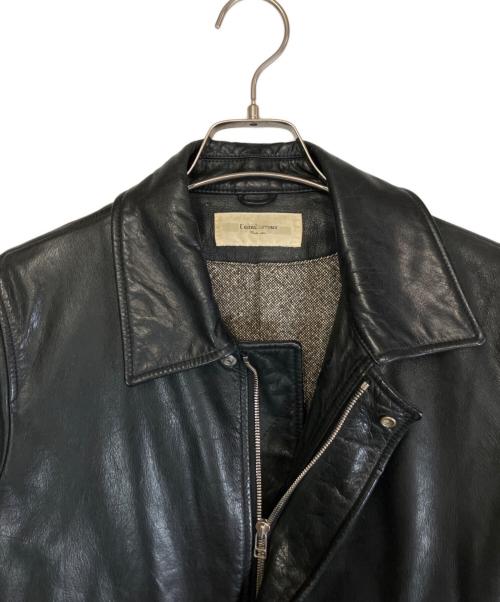 UNITED ARROWS（ユナイテッドアローズ）UNITED ARROWS (ユナイテッドアローズ) レザージャケット ブラック サイズ:SIZE 1の古着・服飾アイテム