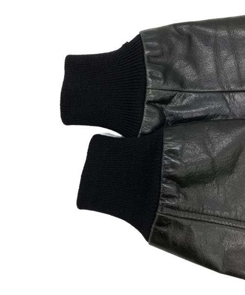 UNITED ARROWS（ユナイテッドアローズ）UNITED ARROWS (ユナイテッドアローズ) レザージャケット ブラック サイズ:SIZE 1の古着・服飾アイテム