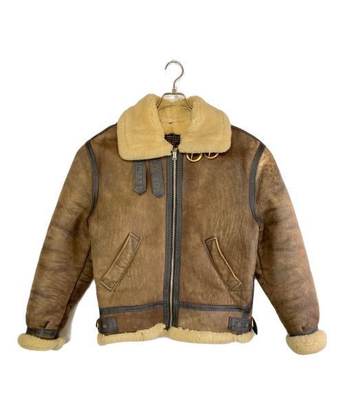 US ARMY（ユーエスアーミー）US ARMY (ユーエスアーミー) B-3ムートンジャケット ブラウン サイズ:SIZE 36の古着・服飾アイテム