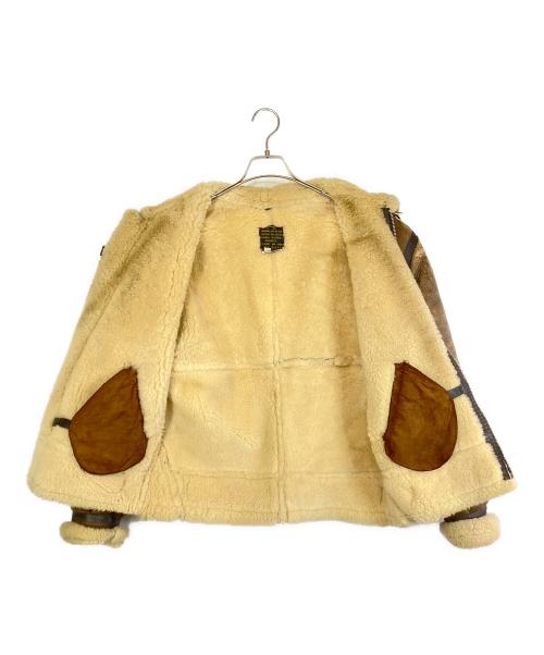 US ARMY（ユーエスアーミー）US ARMY (ユーエスアーミー) B-3ムートンジャケット ブラウン サイズ:SIZE 36の古着・服飾アイテム