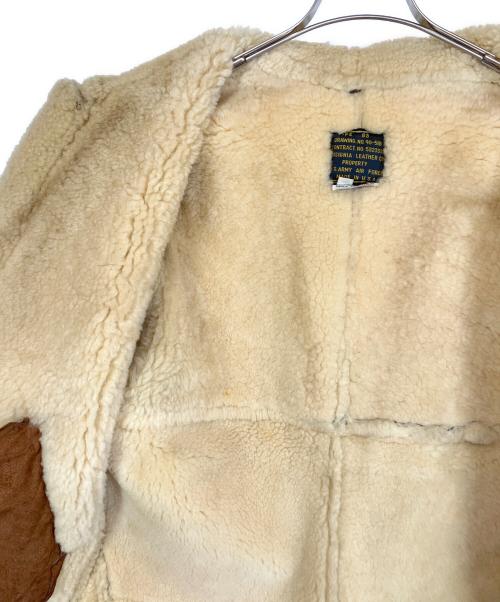 US ARMY（ユーエスアーミー）US ARMY (ユーエスアーミー) B-3ムートンジャケット ブラウン サイズ:SIZE 36の古着・服飾アイテム