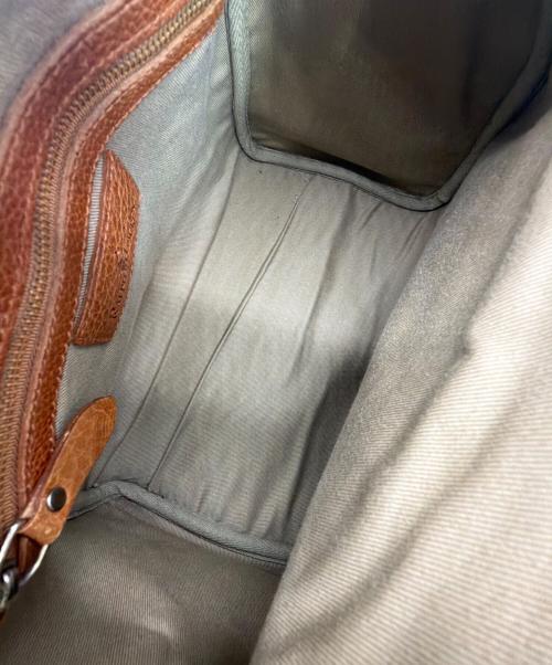 RALPH LAUREN（ラルフローレン）RALPH LAUREN (ラルフローレン) ミニボストンバッグ ブラウンの古着・服飾アイテム