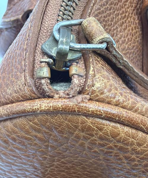 RALPH LAUREN（ラルフローレン）RALPH LAUREN (ラルフローレン) ミニボストンバッグ ブラウンの古着・服飾アイテム