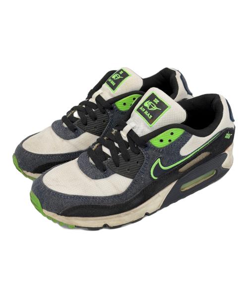 NIKE（ナイキ）NIKE (ナイキ) シューズ/AIR MAX90/エアマックス90 ホワイト×ネイビー サイズ:SIZE 26cmの古着・服飾アイテム