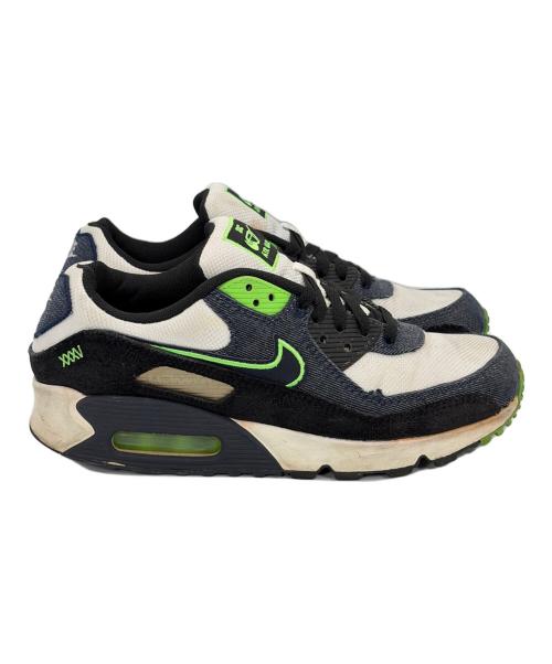 NIKE（ナイキ）NIKE (ナイキ) シューズ/AIR MAX90/エアマックス90 ホワイト×ネイビー サイズ:SIZE 26cmの古着・服飾アイテム