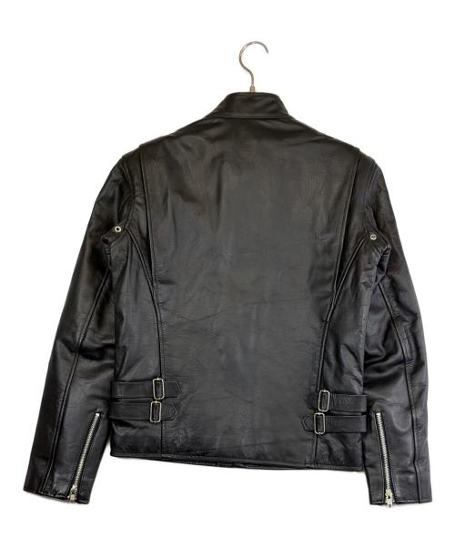 HORN WORKS（ホーンワークス）HORN WORKS (ホーンワークス) ライダースジャケット ブラック サイズ:SIZE Sの古着・服飾アイテム