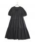 TO BE CHIC（トゥービーシック）の古着「半袖ワンピース」｜ブラック