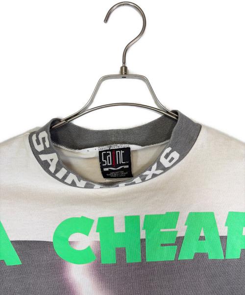 SAINT MICHAEL（セントマイケル）SAINT MICHAEL (セントマイケル) LS TEE A CHEAP HLDY／チープホリデーロングスリーブT ホワイト サイズ:SIZE Freeの古着・服飾アイテム