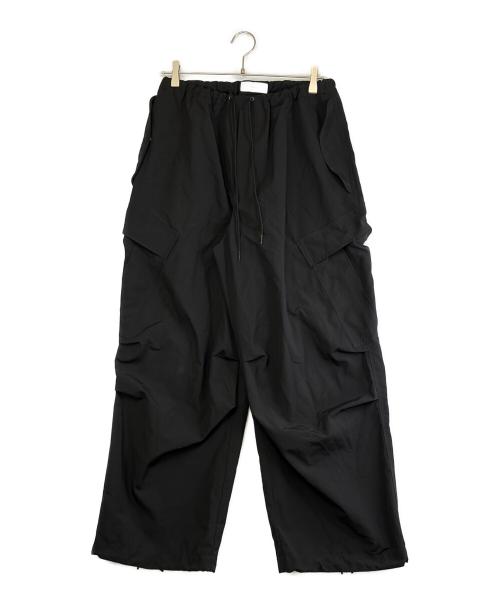MARKA（マーカ）MARKA (マーカ) STUDIOUS (ステュディオス) 別注オーバーパンツ ブラック サイズ:SIZE Mの古着・服飾アイテム