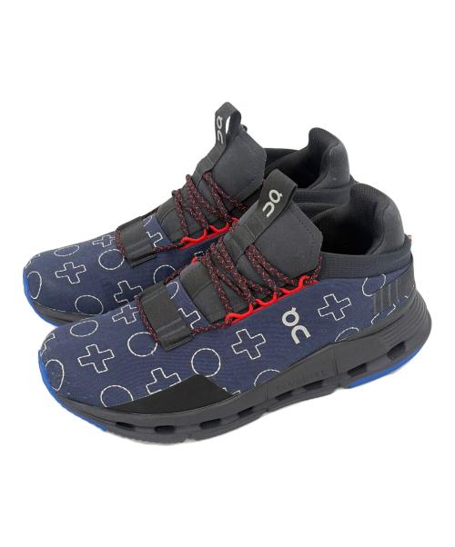 on（オン）On (オン) ATMOS CLOUDNOVA（アトモス クラウドノヴァ） ネイビー×ブラック サイズ:SIZE M8（26cm）の古着・服飾アイテム