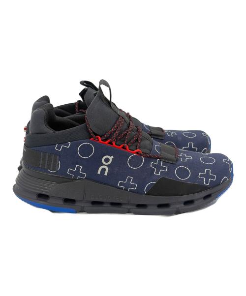on（オン）On (オン) ATMOS CLOUDNOVA（アトモス クラウドノヴァ） ネイビー×ブラック サイズ:SIZE M8（26cm）の古着・服飾アイテム