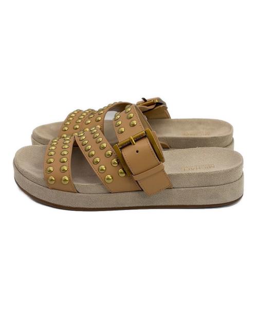 MICHAEL KORS（マイケルコース）MICHAEL KORS (マイケルコース) サンダル ブラウン サイズ:SIZE 6(23cm）の古着・服飾アイテム
