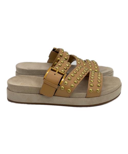 MICHAEL KORS（マイケルコース）MICHAEL KORS (マイケルコース) サンダル ブラウン サイズ:SIZE 6(23cm）の古着・服飾アイテム