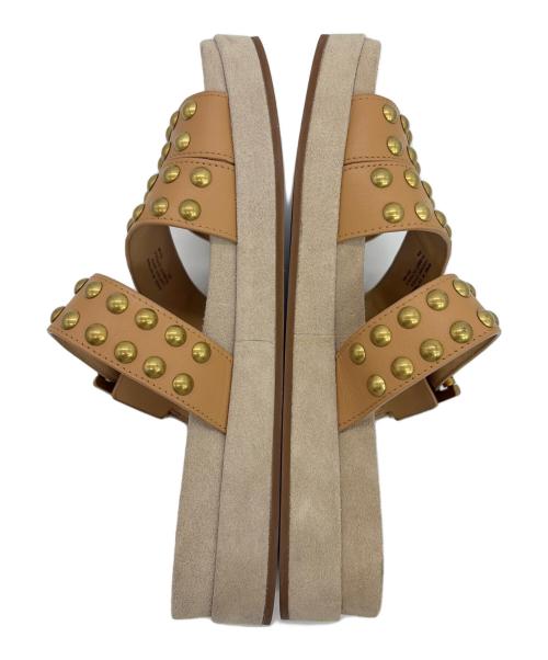 MICHAEL KORS（マイケルコース）MICHAEL KORS (マイケルコース) サンダル ブラウン サイズ:SIZE 6(23cm）の古着・服飾アイテム