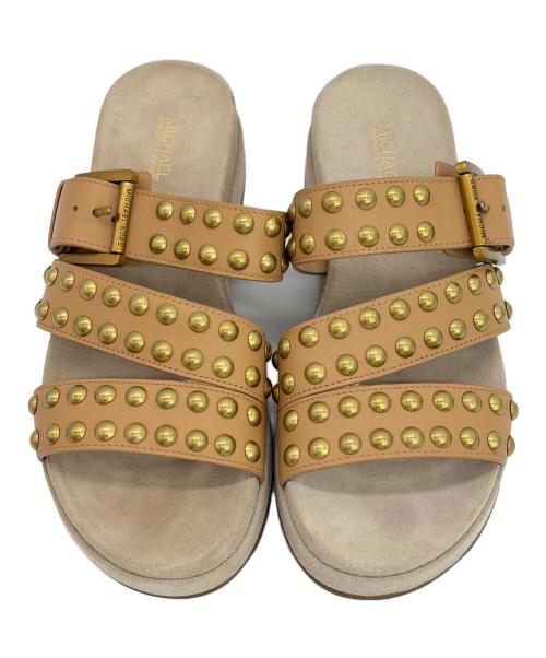 MICHAEL KORS（マイケルコース）MICHAEL KORS (マイケルコース) サンダル ブラウン サイズ:SIZE 6(23cm）の古着・服飾アイテム