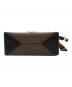 中古・古着 MICHAEL KORS Cece Medium Logo Mixed-Media Convertible Shoulder Bag（シーシー ミディアム ロゴ ミックスドメディア コンバーチブル ショルダー バッグ） ブラック×レッド：7000円