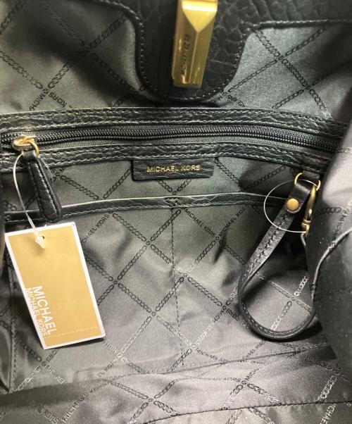 MICHAEL KORS（マイケルコース）MICHAEL KORS (マイケルコース) 2WAYバッグ ブラック 未使用品の古着・服飾アイテム
