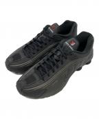 NIKEナイキ）の古着「Shox R4/ショックス R4/スニーカー」｜ブラック