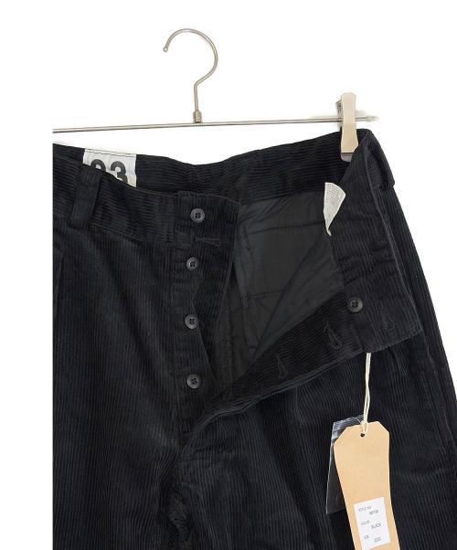 waiper（ワイパー）waiper (ワイパー) コーデュロイパンツ ブラック サイズ:SIZE S 未使用品の古着・服飾アイテム