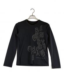 COMME des GARCONS（コムデギャルソン）の古着「長袖カットソー」｜ブラック