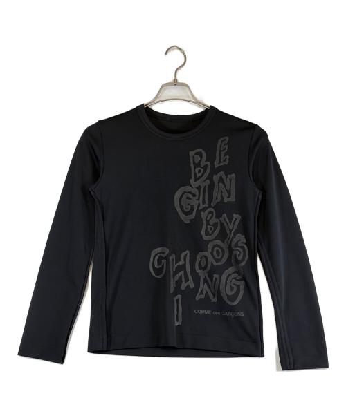 COMME des GARCONS（コムデギャルソン）COMME des GARCONS (コムデギャルソン) 長袖カットソー ブラック サイズ:SIZE Sの古着・服飾アイテム